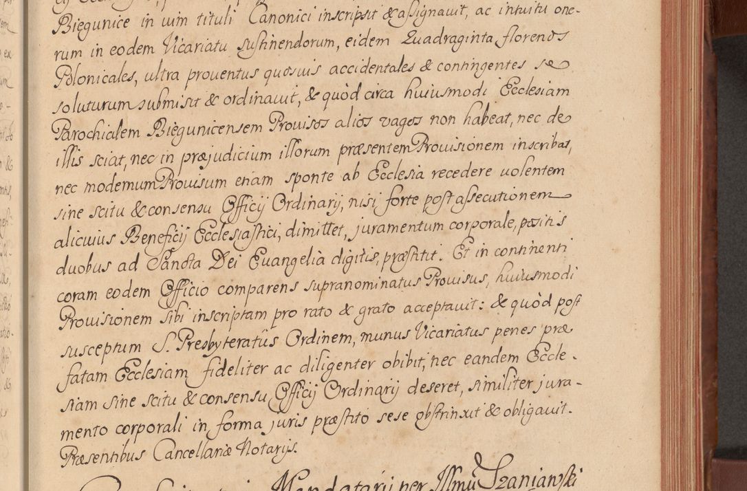 Zdjęcie nr 110 dla obiektu archiwalnego: Acta actorum episcopalium R. D. Constantini Feliciani in Szaniawy Szaniawski, episcopi Cracoviensis, ducis Severiae per annos 1720 - 1723 conscripta. Volumen I