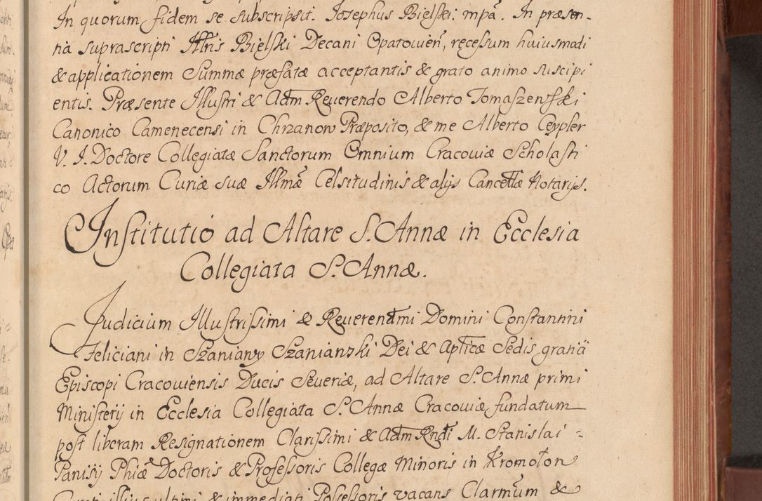 Zdjęcie nr 112 dla obiektu archiwalnego: Acta actorum episcopalium R. D. Constantini Feliciani in Szaniawy Szaniawski, episcopi Cracoviensis, ducis Severiae per annos 1720 - 1723 conscripta. Volumen I