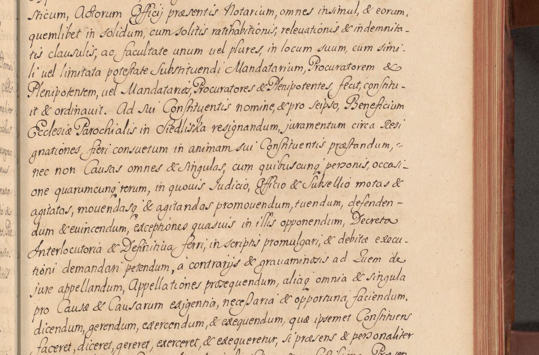 Zdjęcie nr 106 dla obiektu archiwalnego: Acta actorum episcopalium R. D. Constantini Feliciani in Szaniawy Szaniawski, episcopi Cracoviensis, ducis Severiae per annos 1720 - 1723 conscripta. Volumen I