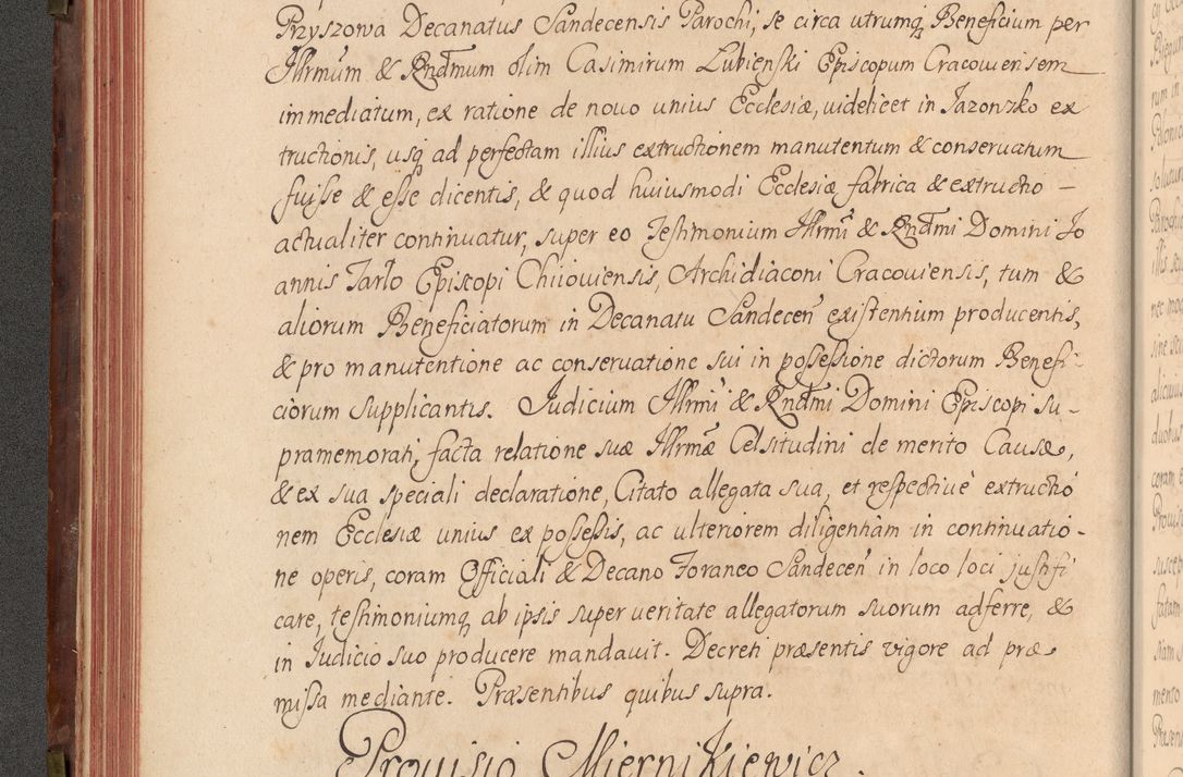 Zdjęcie nr 109 dla obiektu archiwalnego: Acta actorum episcopalium R. D. Constantini Feliciani in Szaniawy Szaniawski, episcopi Cracoviensis, ducis Severiae per annos 1720 - 1723 conscripta. Volumen I