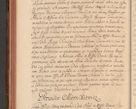 Zdjęcie nr 109 dla obiektu archiwalnego: Acta actorum episcopalium R. D. Constantini Feliciani in Szaniawy Szaniawski, episcopi Cracoviensis, ducis Severiae per annos 1720 - 1723 conscripta. Volumen I