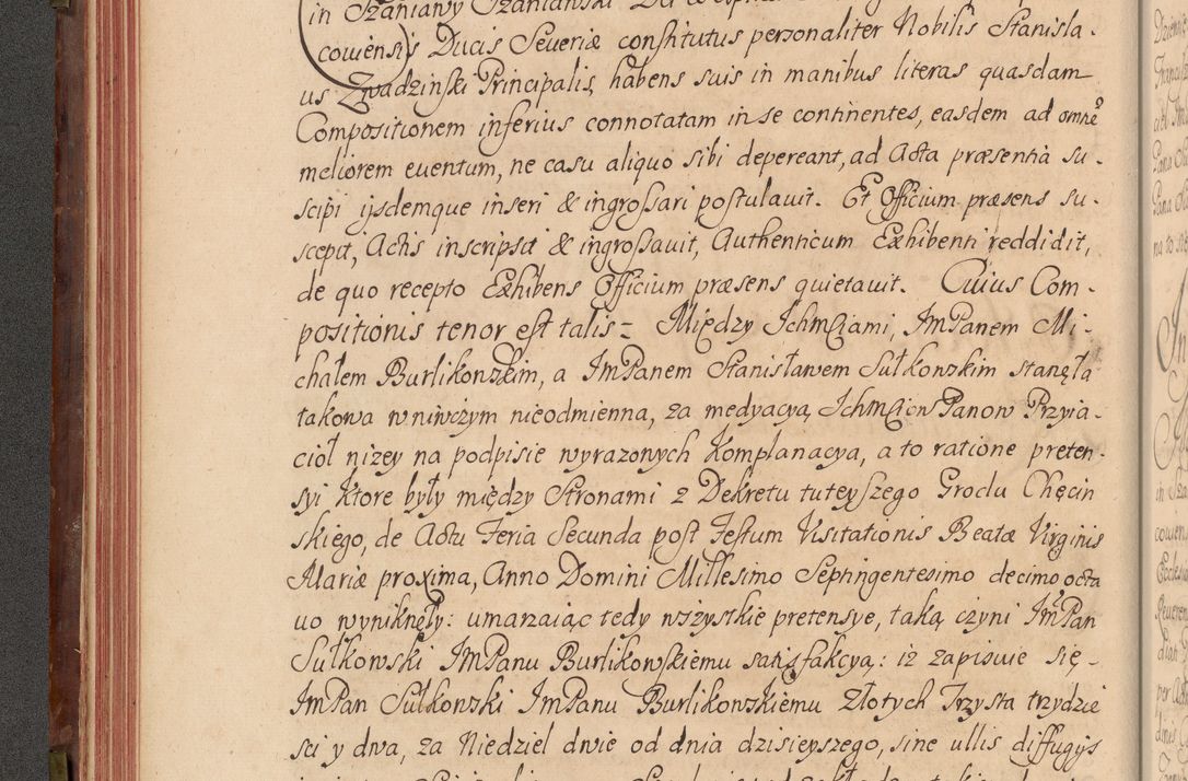 Zdjęcie nr 97 dla obiektu archiwalnego: Acta actorum episcopalium R. D. Constantini Feliciani in Szaniawy Szaniawski, episcopi Cracoviensis, ducis Severiae per annos 1720 - 1723 conscripta. Volumen I