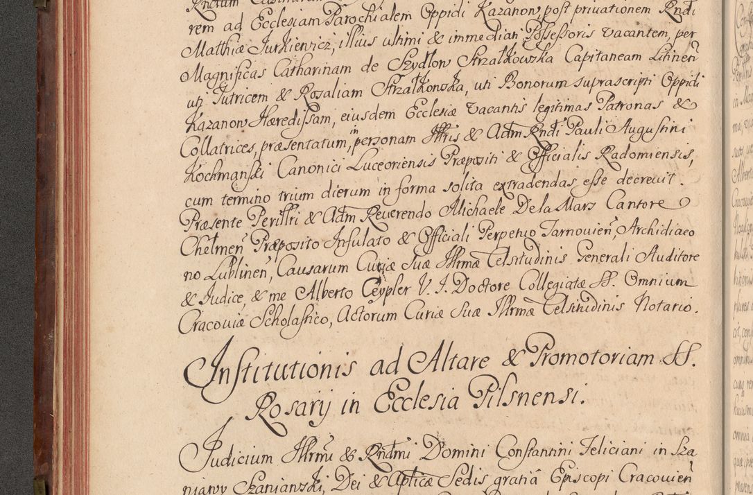 Zdjęcie nr 87 dla obiektu archiwalnego: Acta actorum episcopalium R. D. Constantini Feliciani in Szaniawy Szaniawski, episcopi Cracoviensis, ducis Severiae per annos 1720 - 1723 conscripta. Volumen I