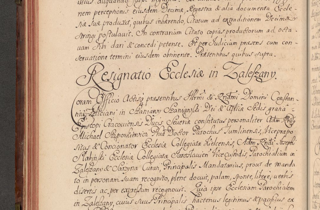 Zdjęcie nr 85 dla obiektu archiwalnego: Acta actorum episcopalium R. D. Constantini Feliciani in Szaniawy Szaniawski, episcopi Cracoviensis, ducis Severiae per annos 1720 - 1723 conscripta. Volumen I