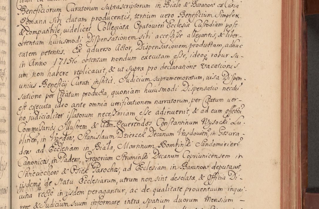 Zdjęcie nr 82 dla obiektu archiwalnego: Acta actorum episcopalium R. D. Constantini Feliciani in Szaniawy Szaniawski, episcopi Cracoviensis, ducis Severiae per annos 1720 - 1723 conscripta. Volumen I