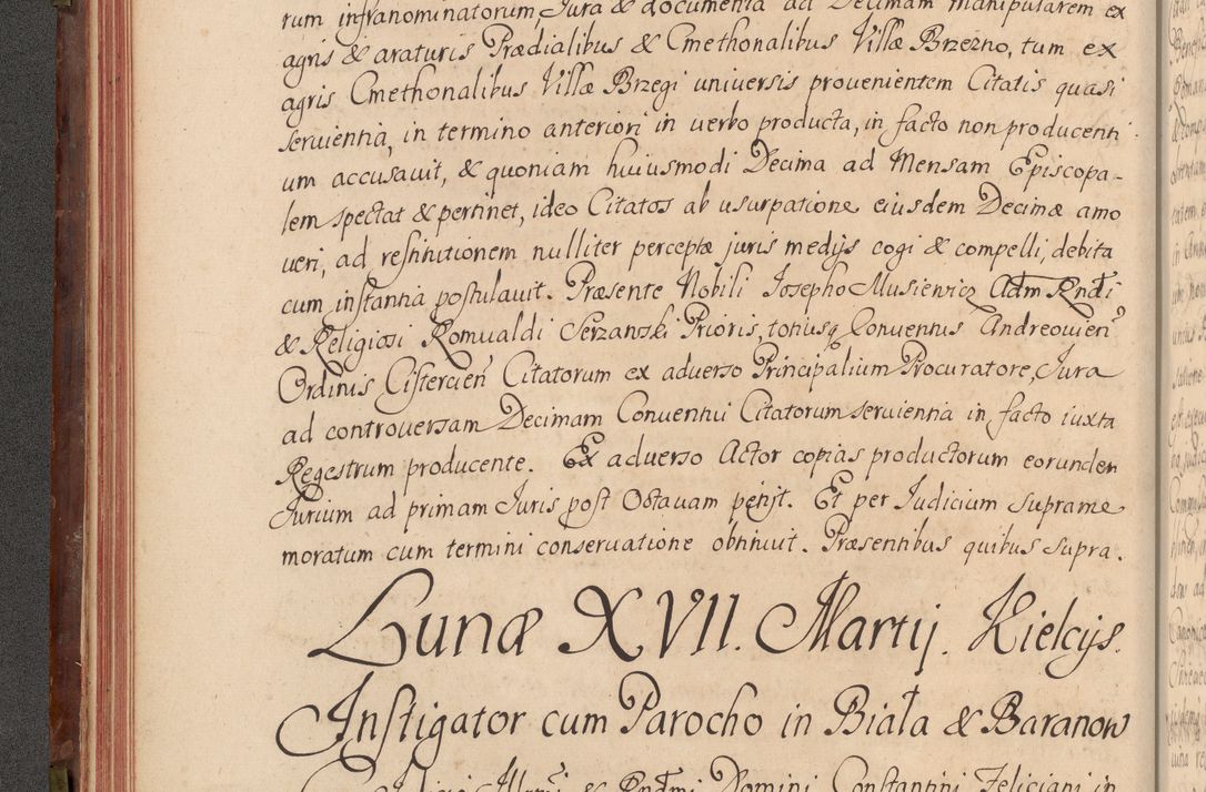 Zdjęcie nr 81 dla obiektu archiwalnego: Acta actorum episcopalium R. D. Constantini Feliciani in Szaniawy Szaniawski, episcopi Cracoviensis, ducis Severiae per annos 1720 - 1723 conscripta. Volumen I
