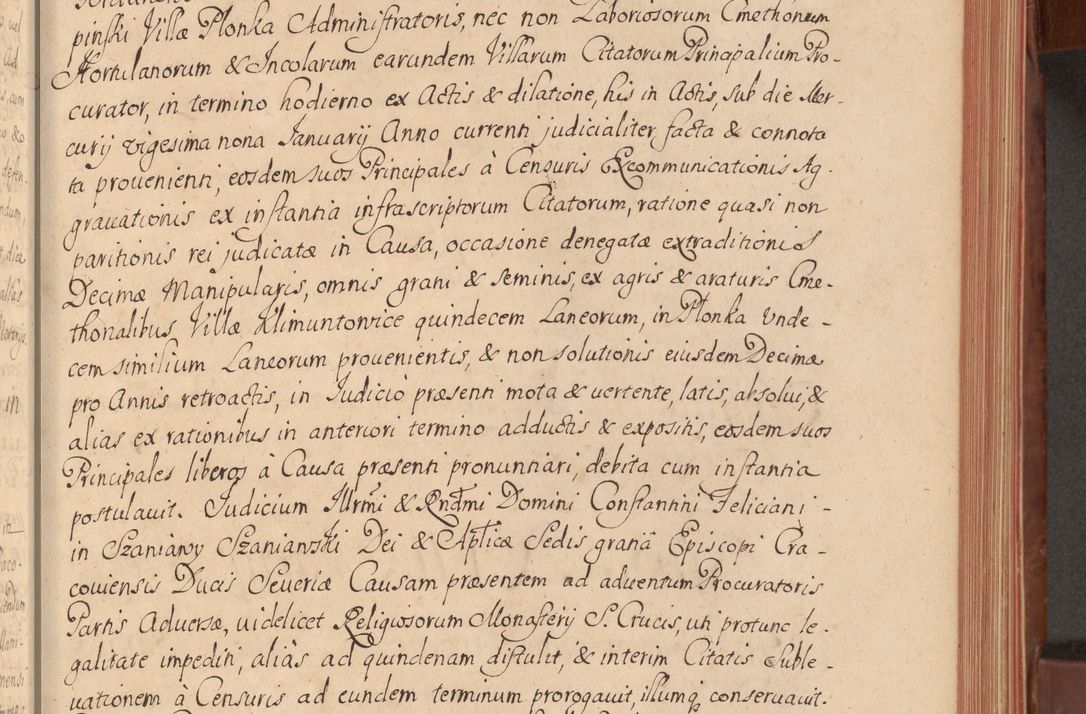 Zdjęcie nr 80 dla obiektu archiwalnego: Acta actorum episcopalium R. D. Constantini Feliciani in Szaniawy Szaniawski, episcopi Cracoviensis, ducis Severiae per annos 1720 - 1723 conscripta. Volumen I