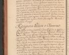 Zdjęcie nr 77 dla obiektu archiwalnego: Acta actorum episcopalium R. D. Constantini Feliciani in Szaniawy Szaniawski, episcopi Cracoviensis, ducis Severiae per annos 1720 - 1723 conscripta. Volumen I