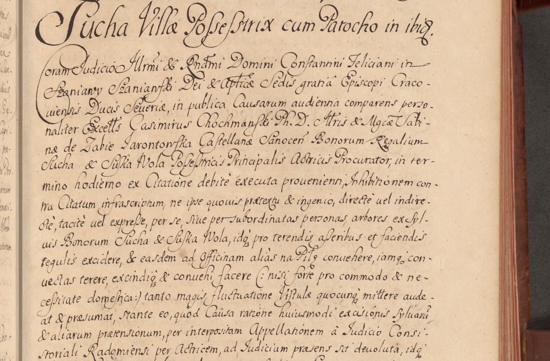 Zdjęcie nr 74 dla obiektu archiwalnego: Acta actorum episcopalium R. D. Constantini Feliciani in Szaniawy Szaniawski, episcopi Cracoviensis, ducis Severiae per annos 1720 - 1723 conscripta. Volumen I