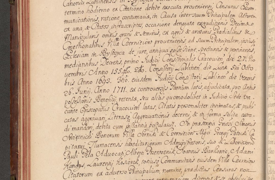 Zdjęcie nr 67 dla obiektu archiwalnego: Acta actorum episcopalium R. D. Constantini Feliciani in Szaniawy Szaniawski, episcopi Cracoviensis, ducis Severiae per annos 1720 - 1723 conscripta. Volumen I