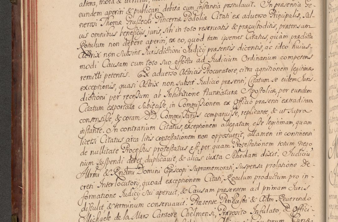 Zdjęcie nr 61 dla obiektu archiwalnego: Acta actorum episcopalium R. D. Constantini Feliciani in Szaniawy Szaniawski, episcopi Cracoviensis, ducis Severiae per annos 1720 - 1723 conscripta. Volumen I