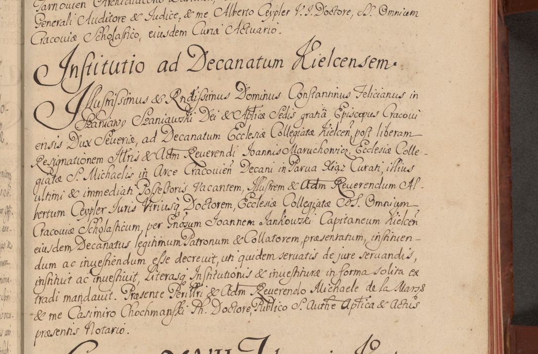 Zdjęcie nr 60 dla obiektu archiwalnego: Acta actorum episcopalium R. D. Constantini Feliciani in Szaniawy Szaniawski, episcopi Cracoviensis, ducis Severiae per annos 1720 - 1723 conscripta. Volumen I