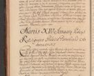 Zdjęcie nr 39 dla obiektu archiwalnego: Acta actorum episcopalium R. D. Constantini Feliciani in Szaniawy Szaniawski, episcopi Cracoviensis, ducis Severiae per annos 1720 - 1723 conscripta. Volumen I