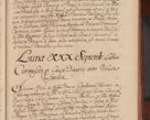 Zdjęcie nr 30 dla obiektu archiwalnego: Acta actorum episcopalium R. D. Constantini Feliciani in Szaniawy Szaniawski, episcopi Cracoviensis, ducis Severiae per annos 1720 - 1723 conscripta. Volumen I