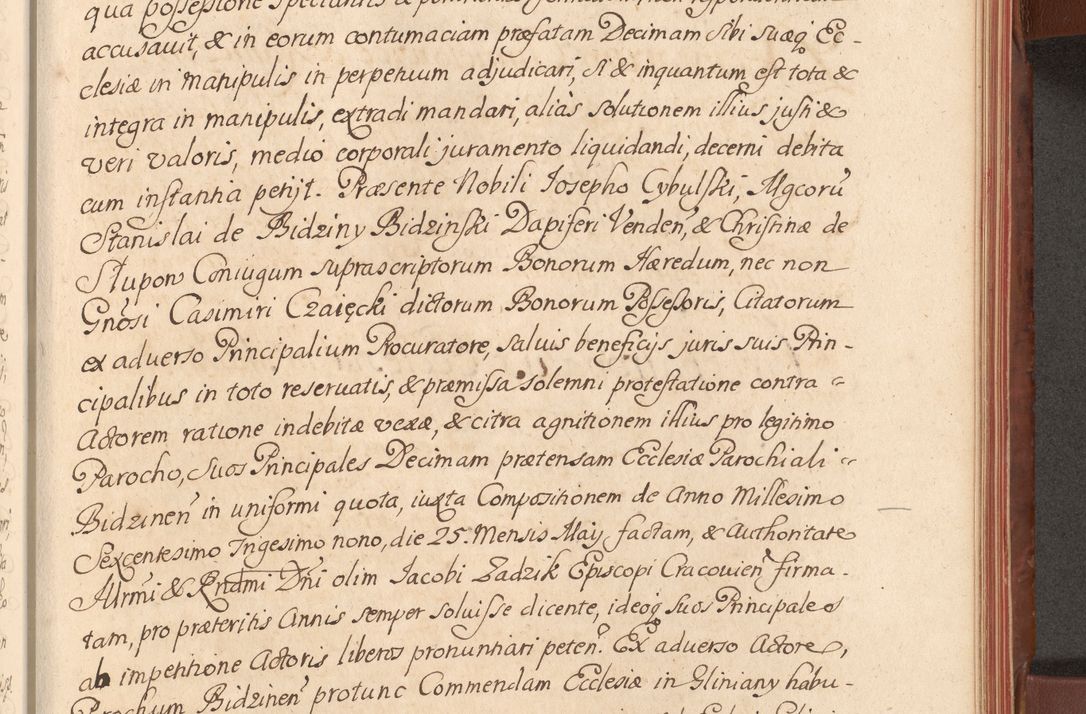 Zdjęcie nr 406 dla obiektu archiwalnego: Acta actorum episcopalium R. D. Constantini Feliciani in Szaniawy Szaniawski, episcopi Cracoviensis, ducis Severiae per annos 1720 - 1723 conscripta. Volumen I