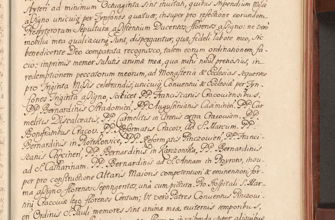 Zdjęcie nr 402 dla obiektu archiwalnego: Acta actorum episcopalium R. D. Constantini Feliciani in Szaniawy Szaniawski, episcopi Cracoviensis, ducis Severiae per annos 1720 - 1723 conscripta. Volumen I