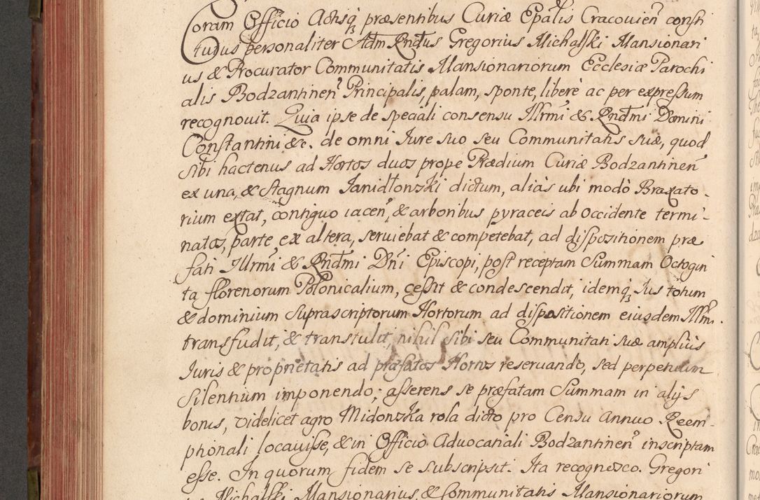 Zdjęcie nr 393 dla obiektu archiwalnego: Acta actorum episcopalium R. D. Constantini Feliciani in Szaniawy Szaniawski, episcopi Cracoviensis, ducis Severiae per annos 1720 - 1723 conscripta. Volumen I