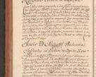 Zdjęcie nr 395 dla obiektu archiwalnego: Acta actorum episcopalium R. D. Constantini Feliciani in Szaniawy Szaniawski, episcopi Cracoviensis, ducis Severiae per annos 1720 - 1723 conscripta. Volumen I