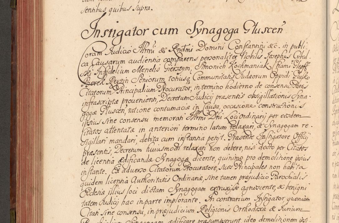 Zdjęcie nr 383 dla obiektu archiwalnego: Acta actorum episcopalium R. D. Constantini Feliciani in Szaniawy Szaniawski, episcopi Cracoviensis, ducis Severiae per annos 1720 - 1723 conscripta. Volumen I