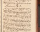 Zdjęcie nr 374 dla obiektu archiwalnego: Acta actorum episcopalium R. D. Constantini Feliciani in Szaniawy Szaniawski, episcopi Cracoviensis, ducis Severiae per annos 1720 - 1723 conscripta. Volumen I