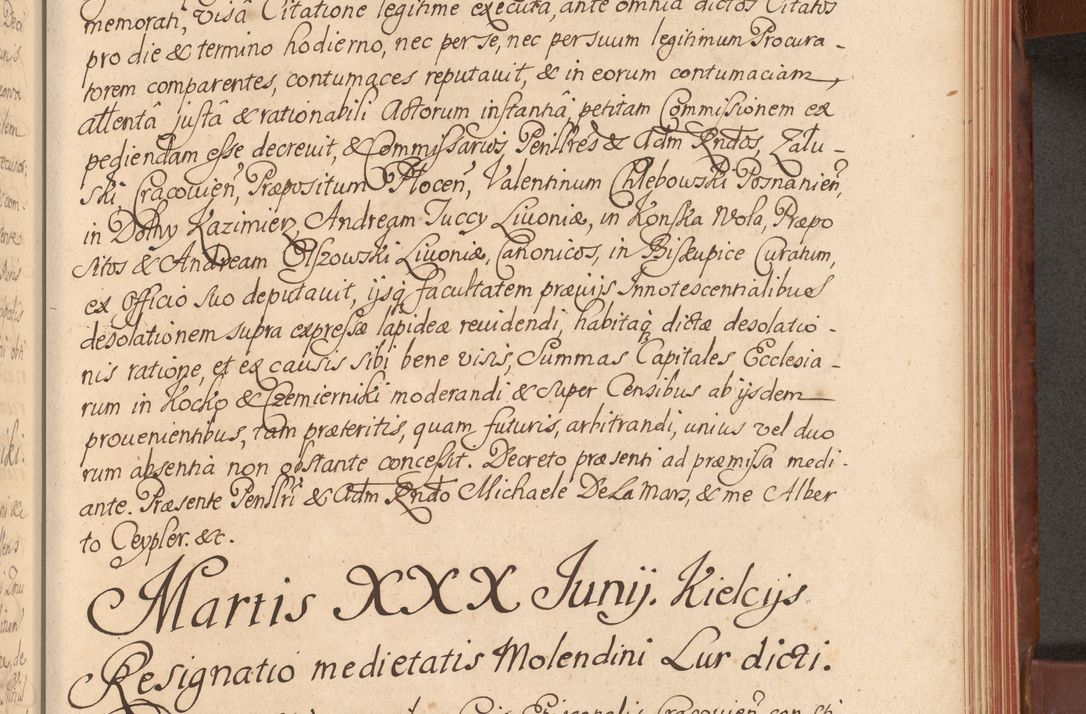 Zdjęcie nr 372 dla obiektu archiwalnego: Acta actorum episcopalium R. D. Constantini Feliciani in Szaniawy Szaniawski, episcopi Cracoviensis, ducis Severiae per annos 1720 - 1723 conscripta. Volumen I