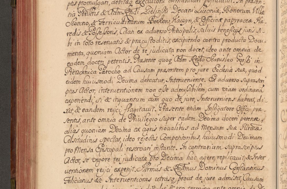Zdjęcie nr 353 dla obiektu archiwalnego: Acta actorum episcopalium R. D. Constantini Feliciani in Szaniawy Szaniawski, episcopi Cracoviensis, ducis Severiae per annos 1720 - 1723 conscripta. Volumen I