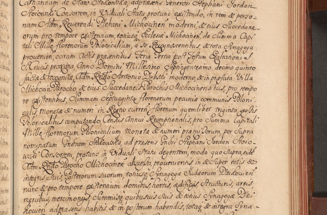 Zdjęcie nr 342 dla obiektu archiwalnego: Acta actorum episcopalium R. D. Constantini Feliciani in Szaniawy Szaniawski, episcopi Cracoviensis, ducis Severiae per annos 1720 - 1723 conscripta. Volumen I