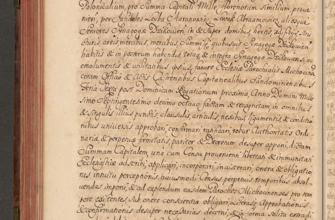 Zdjęcie nr 341 dla obiektu archiwalnego: Acta actorum episcopalium R. D. Constantini Feliciani in Szaniawy Szaniawski, episcopi Cracoviensis, ducis Severiae per annos 1720 - 1723 conscripta. Volumen I