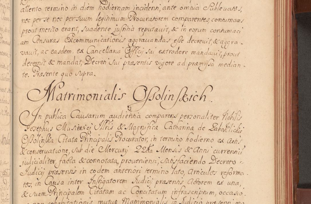 Zdjęcie nr 328 dla obiektu archiwalnego: Acta actorum episcopalium R. D. Constantini Feliciani in Szaniawy Szaniawski, episcopi Cracoviensis, ducis Severiae per annos 1720 - 1723 conscripta. Volumen I