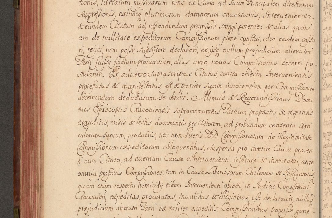 Zdjęcie nr 325 dla obiektu archiwalnego: Acta actorum episcopalium R. D. Constantini Feliciani in Szaniawy Szaniawski, episcopi Cracoviensis, ducis Severiae per annos 1720 - 1723 conscripta. Volumen I