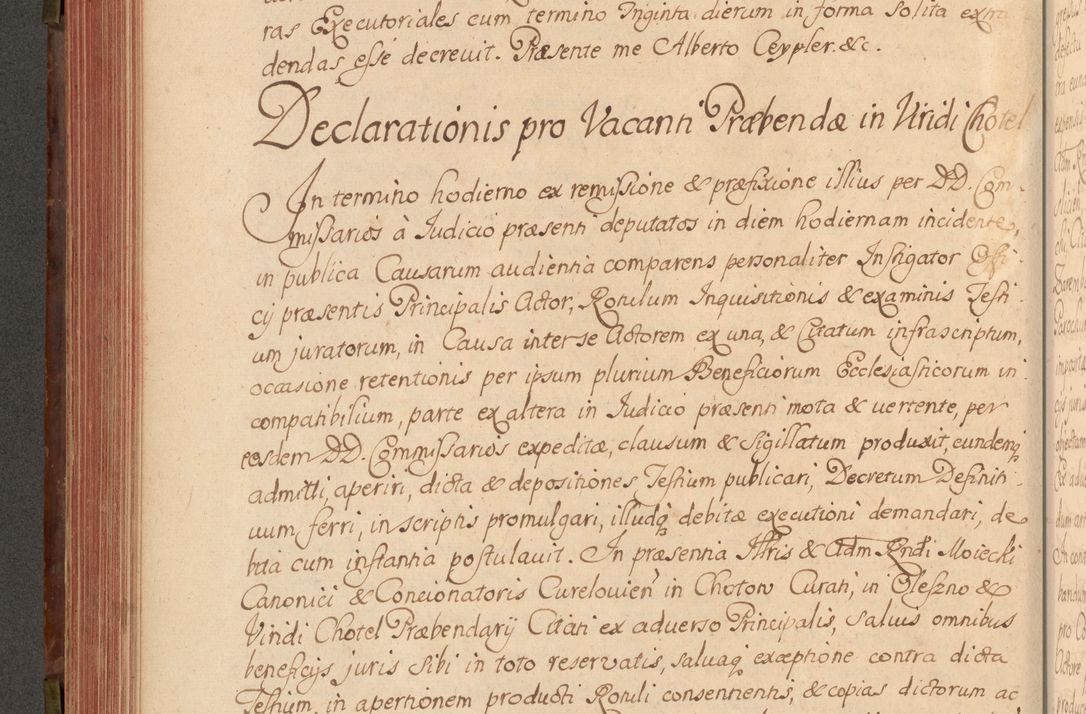 Zdjęcie nr 323 dla obiektu archiwalnego: Acta actorum episcopalium R. D. Constantini Feliciani in Szaniawy Szaniawski, episcopi Cracoviensis, ducis Severiae per annos 1720 - 1723 conscripta. Volumen I