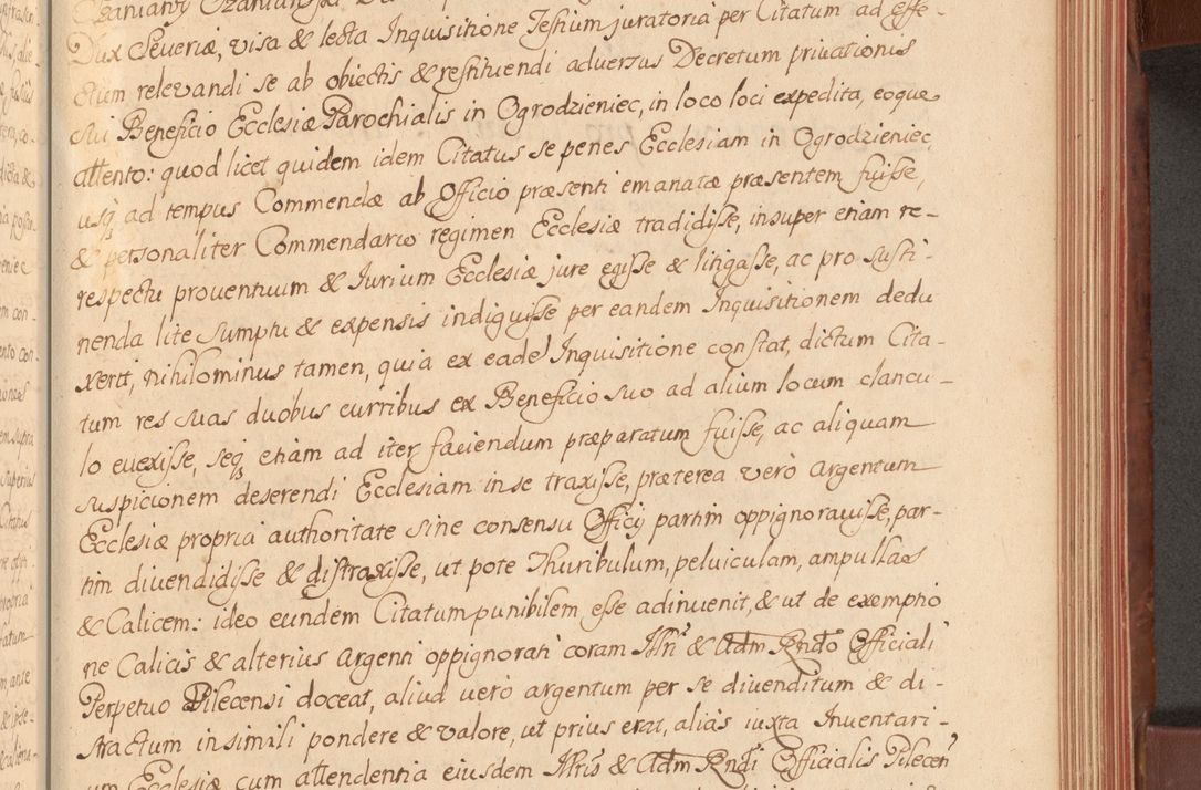 Zdjęcie nr 322 dla obiektu archiwalnego: Acta actorum episcopalium R. D. Constantini Feliciani in Szaniawy Szaniawski, episcopi Cracoviensis, ducis Severiae per annos 1720 - 1723 conscripta. Volumen I