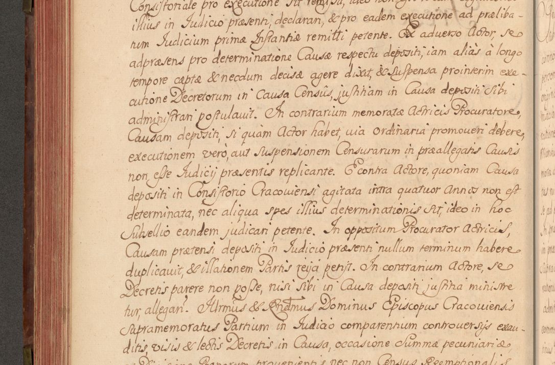 Zdjęcie nr 319 dla obiektu archiwalnego: Acta actorum episcopalium R. D. Constantini Feliciani in Szaniawy Szaniawski, episcopi Cracoviensis, ducis Severiae per annos 1720 - 1723 conscripta. Volumen I