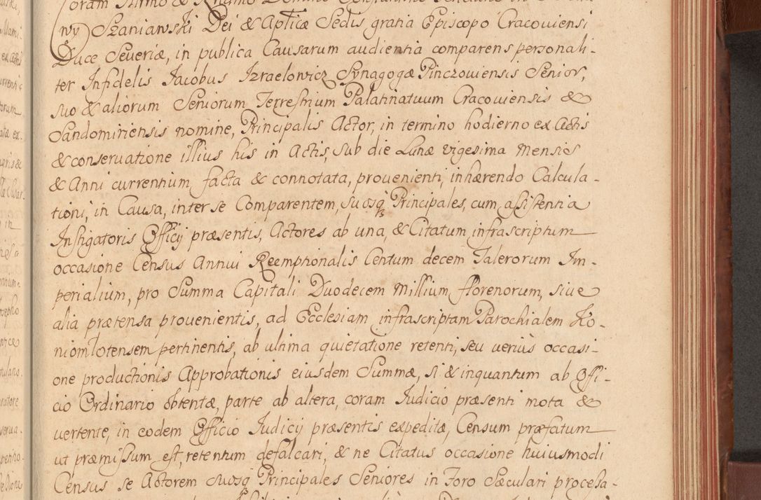 Zdjęcie nr 314 dla obiektu archiwalnego: Acta actorum episcopalium R. D. Constantini Feliciani in Szaniawy Szaniawski, episcopi Cracoviensis, ducis Severiae per annos 1720 - 1723 conscripta. Volumen I
