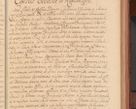 Zdjęcie nr 314 dla obiektu archiwalnego: Acta actorum episcopalium R. D. Constantini Feliciani in Szaniawy Szaniawski, episcopi Cracoviensis, ducis Severiae per annos 1720 - 1723 conscripta. Volumen I