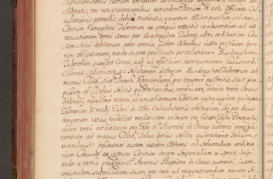Zdjęcie nr 315 dla obiektu archiwalnego: Acta actorum episcopalium R. D. Constantini Feliciani in Szaniawy Szaniawski, episcopi Cracoviensis, ducis Severiae per annos 1720 - 1723 conscripta. Volumen I