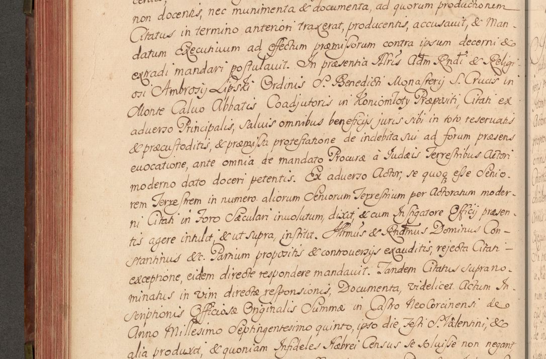 Zdjęcie nr 311 dla obiektu archiwalnego: Acta actorum episcopalium R. D. Constantini Feliciani in Szaniawy Szaniawski, episcopi Cracoviensis, ducis Severiae per annos 1720 - 1723 conscripta. Volumen I
