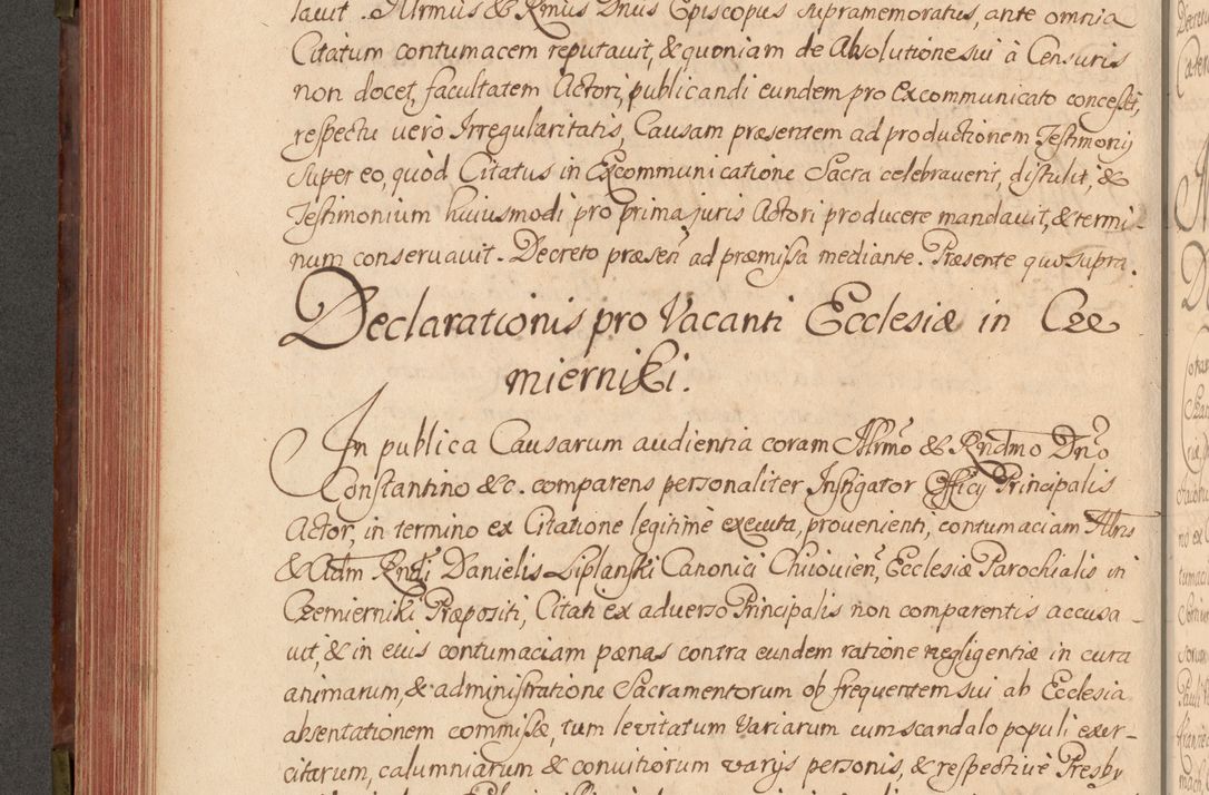 Zdjęcie nr 301 dla obiektu archiwalnego: Acta actorum episcopalium R. D. Constantini Feliciani in Szaniawy Szaniawski, episcopi Cracoviensis, ducis Severiae per annos 1720 - 1723 conscripta. Volumen I