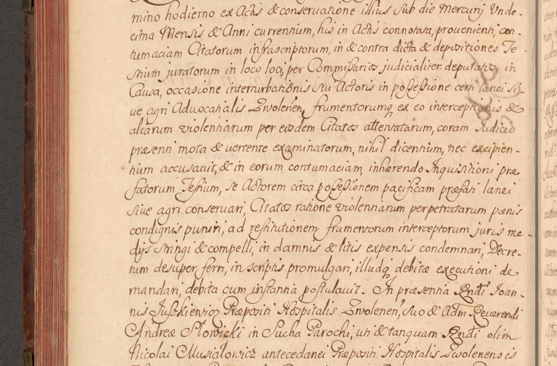 Zdjęcie nr 291 dla obiektu archiwalnego: Acta actorum episcopalium R. D. Constantini Feliciani in Szaniawy Szaniawski, episcopi Cracoviensis, ducis Severiae per annos 1720 - 1723 conscripta. Volumen I