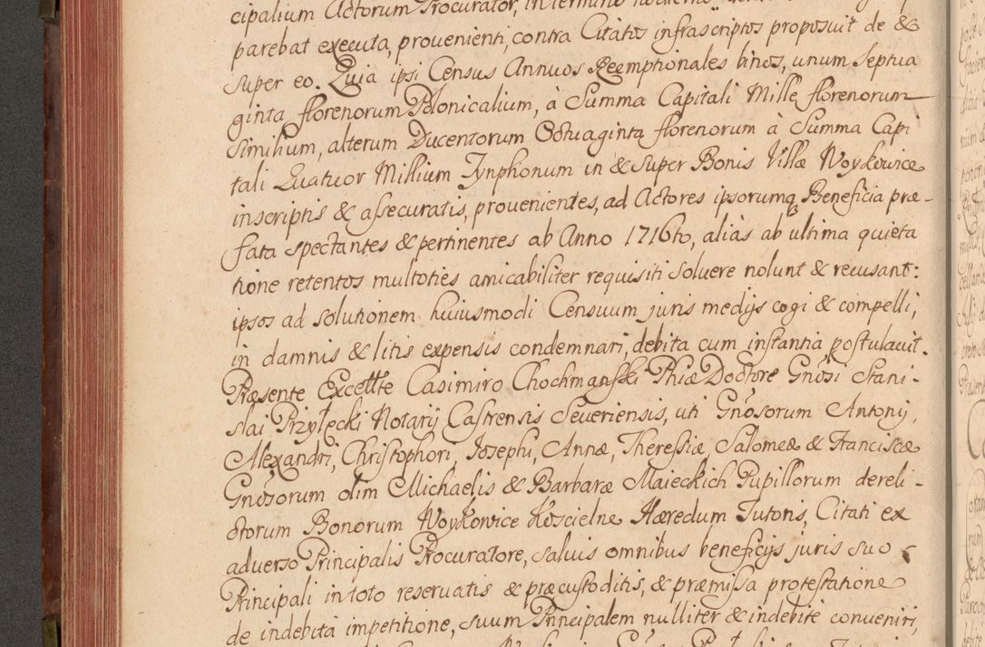 Zdjęcie nr 285 dla obiektu archiwalnego: Acta actorum episcopalium R. D. Constantini Feliciani in Szaniawy Szaniawski, episcopi Cracoviensis, ducis Severiae per annos 1720 - 1723 conscripta. Volumen I