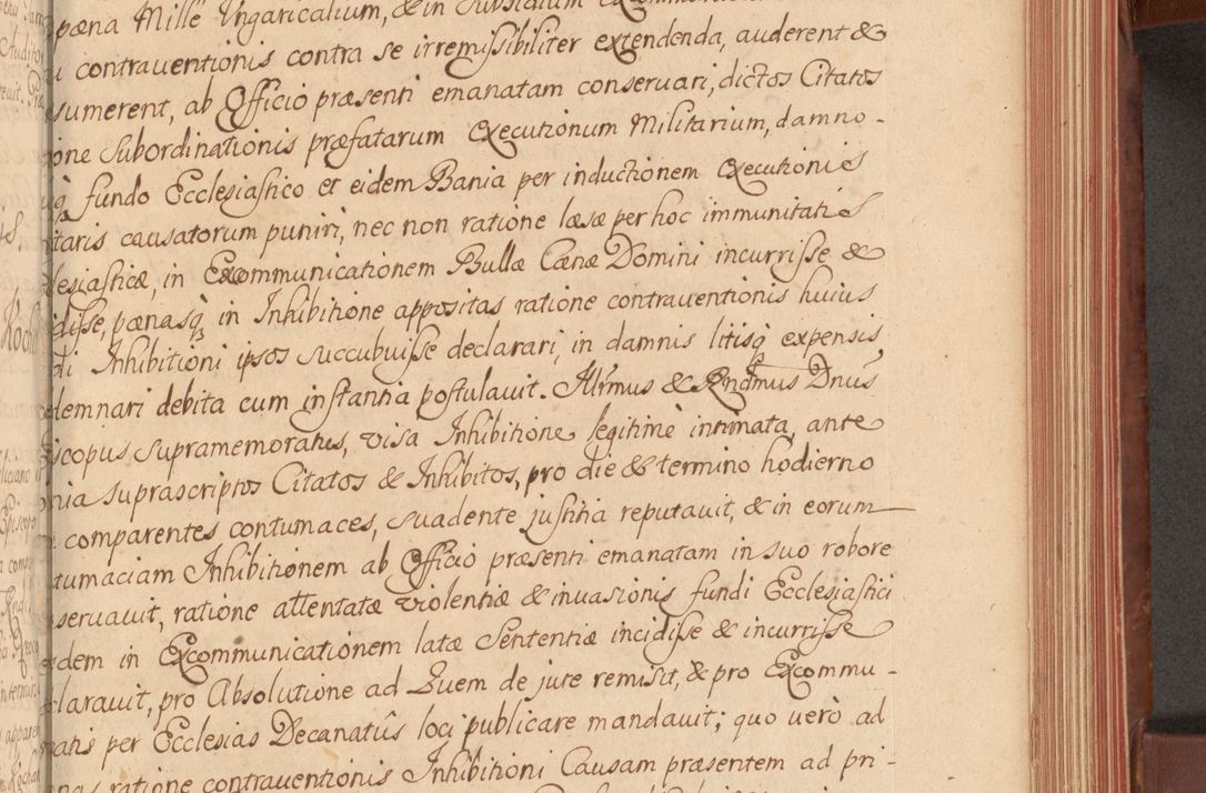 Zdjęcie nr 284 dla obiektu archiwalnego: Acta actorum episcopalium R. D. Constantini Feliciani in Szaniawy Szaniawski, episcopi Cracoviensis, ducis Severiae per annos 1720 - 1723 conscripta. Volumen I