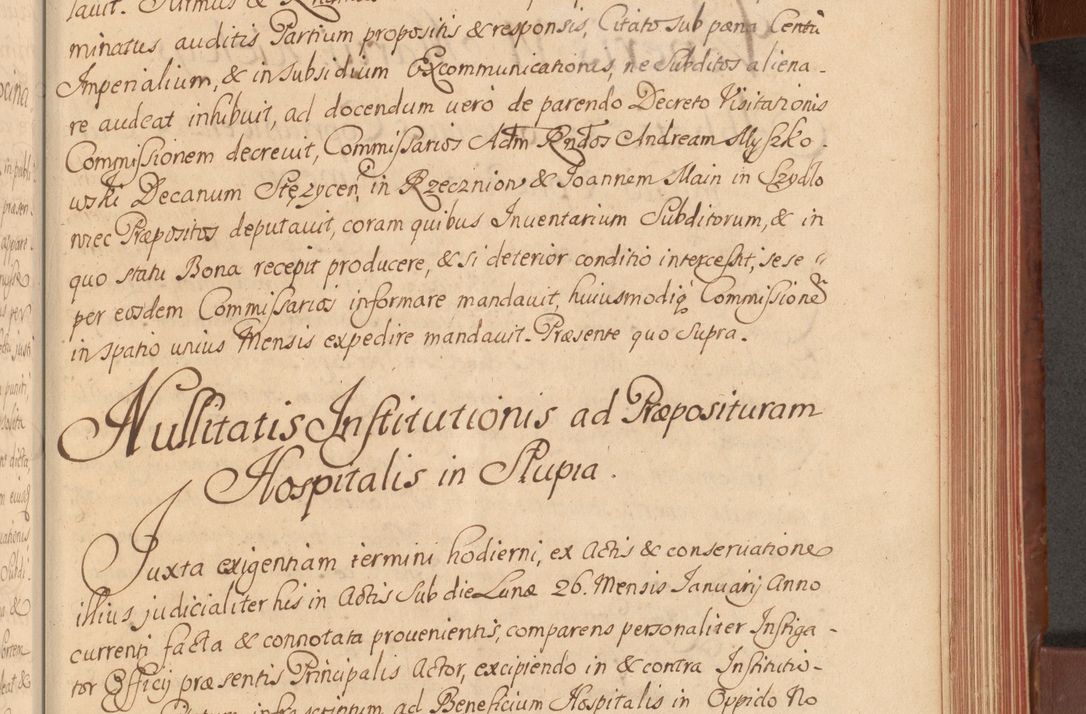 Zdjęcie nr 278 dla obiektu archiwalnego: Acta actorum episcopalium R. D. Constantini Feliciani in Szaniawy Szaniawski, episcopi Cracoviensis, ducis Severiae per annos 1720 - 1723 conscripta. Volumen I