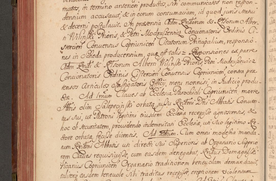 Zdjęcie nr 275 dla obiektu archiwalnego: Acta actorum episcopalium R. D. Constantini Feliciani in Szaniawy Szaniawski, episcopi Cracoviensis, ducis Severiae per annos 1720 - 1723 conscripta. Volumen I