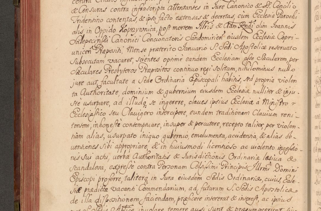 Zdjęcie nr 267 dla obiektu archiwalnego: Acta actorum episcopalium R. D. Constantini Feliciani in Szaniawy Szaniawski, episcopi Cracoviensis, ducis Severiae per annos 1720 - 1723 conscripta. Volumen I