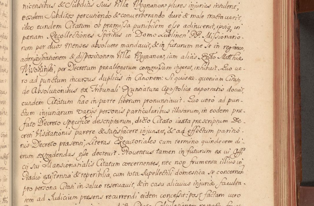 Zdjęcie nr 266 dla obiektu archiwalnego: Acta actorum episcopalium R. D. Constantini Feliciani in Szaniawy Szaniawski, episcopi Cracoviensis, ducis Severiae per annos 1720 - 1723 conscripta. Volumen I