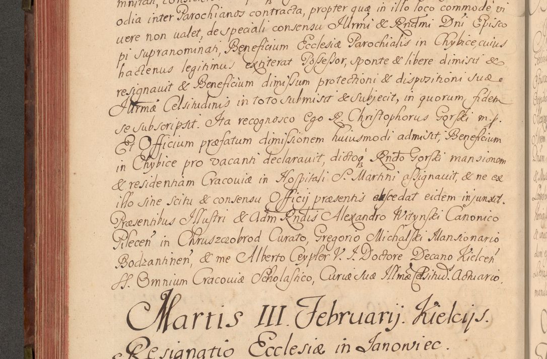 Zdjęcie nr 249 dla obiektu archiwalnego: Acta actorum episcopalium R. D. Constantini Feliciani in Szaniawy Szaniawski, episcopi Cracoviensis, ducis Severiae per annos 1720 - 1723 conscripta. Volumen I