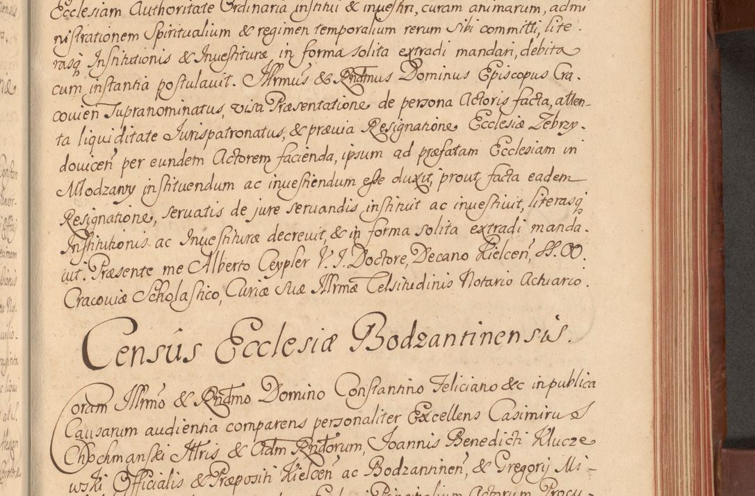 Zdjęcie nr 246 dla obiektu archiwalnego: Acta actorum episcopalium R. D. Constantini Feliciani in Szaniawy Szaniawski, episcopi Cracoviensis, ducis Severiae per annos 1720 - 1723 conscripta. Volumen I