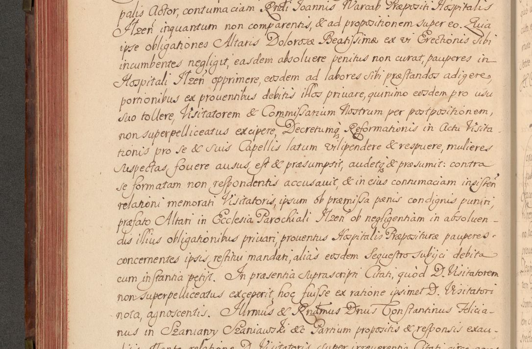 Zdjęcie nr 231 dla obiektu archiwalnego: Acta actorum episcopalium R. D. Constantini Feliciani in Szaniawy Szaniawski, episcopi Cracoviensis, ducis Severiae per annos 1720 - 1723 conscripta. Volumen I