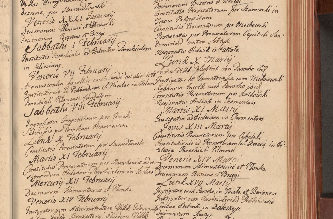 Zdjęcie nr 224 dla obiektu archiwalnego: Acta actorum episcopalium R. D. Constantini Feliciani in Szaniawy Szaniawski, episcopi Cracoviensis, ducis Severiae per annos 1720 - 1723 conscripta. Volumen I