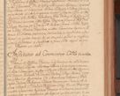 Zdjęcie nr 218 dla obiektu archiwalnego: Acta actorum episcopalium R. D. Constantini Feliciani in Szaniawy Szaniawski, episcopi Cracoviensis, ducis Severiae per annos 1720 - 1723 conscripta. Volumen I